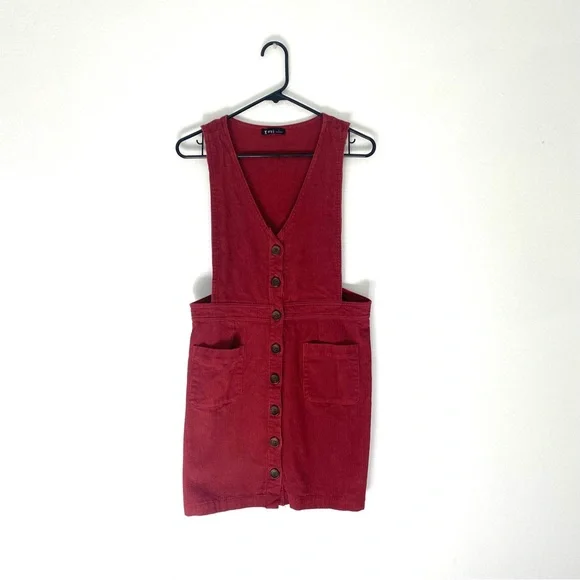 Very J | Dresses | Corduroy Overall Dress | Poshmark